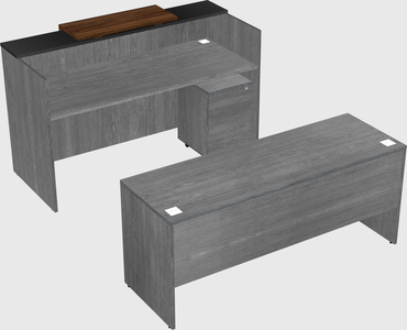 Modular reception desk
