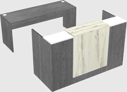 Modular reception desk