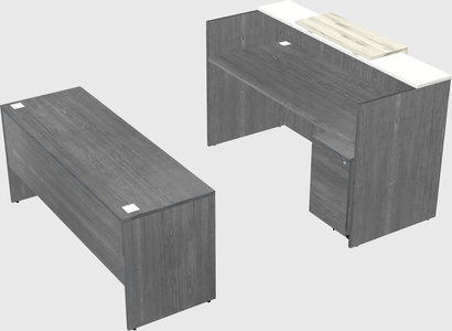 Modular reception desk