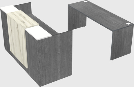 Modular reception desk