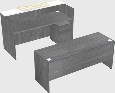Modular reception desk
