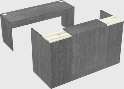 Modular reception desk