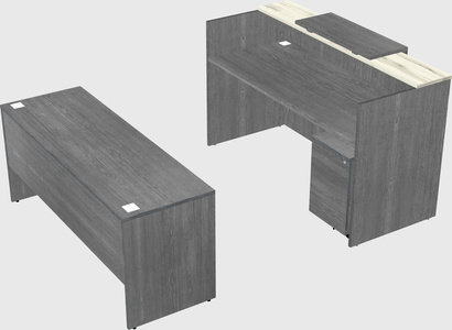 Modular reception desk