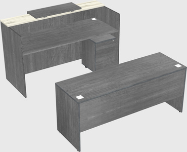 Modular reception desk