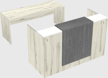 Modular reception desk