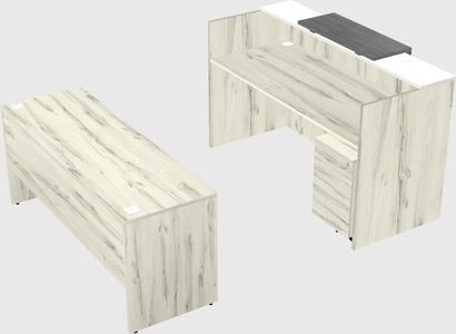 Modular reception desk