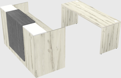 Modular reception desk