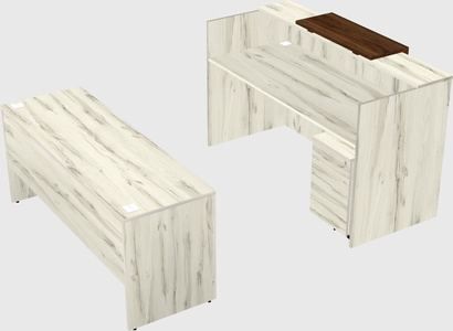 Modular reception desk