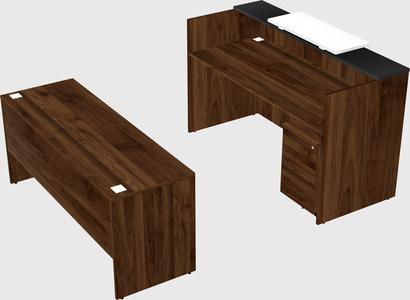 Modular reception desk