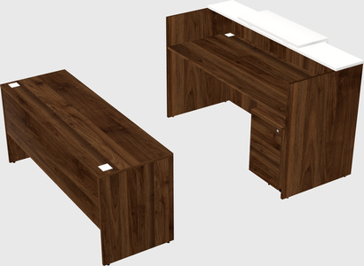 Modular reception desk