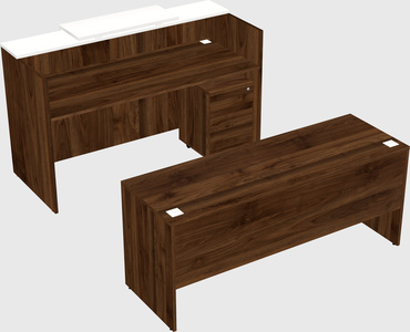 Modular reception desk