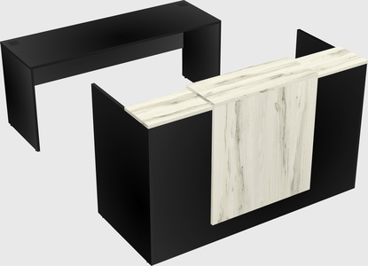 Modular reception desk