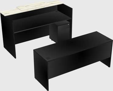Modular reception desk