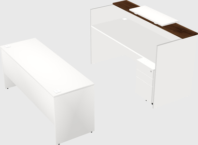 Modular reception desk