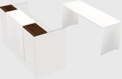 Modular reception desk