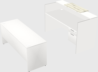 Modular reception desk