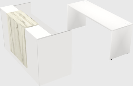 Modular reception desk