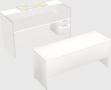 Modular reception desk