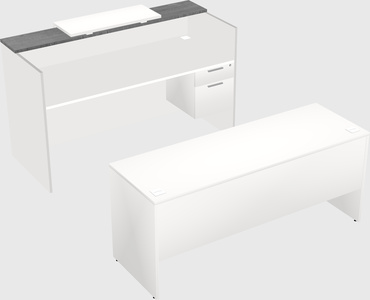 Modular reception desk