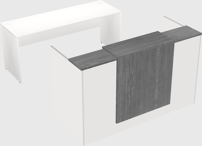 Modular reception desk
