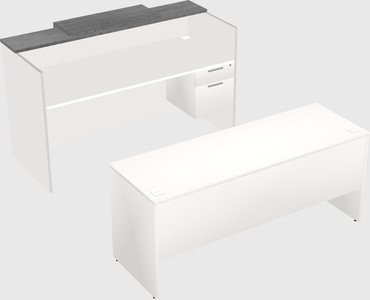 Modular reception desk