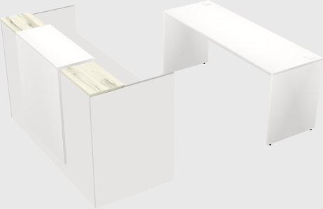 Modular reception desk