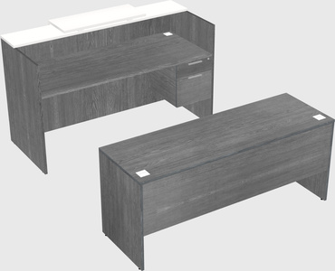 Modular reception desk