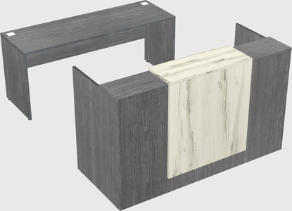 Modular reception desk