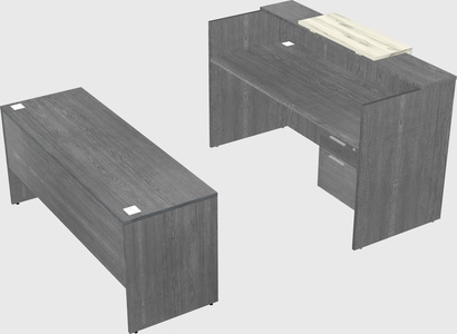 Modular reception desk
