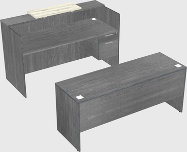 Modular reception desk