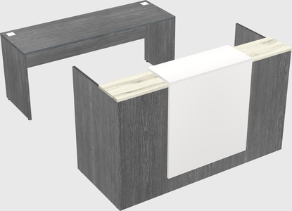 Modular reception desk