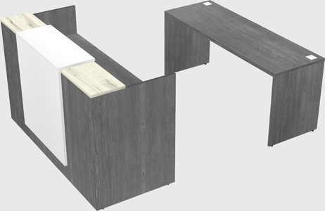Modular reception desk