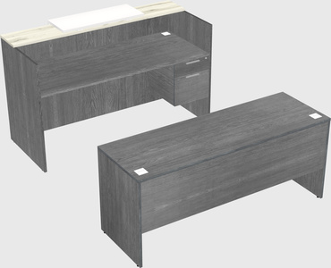 Modular reception desk