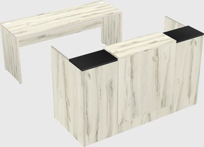 Modular reception desk