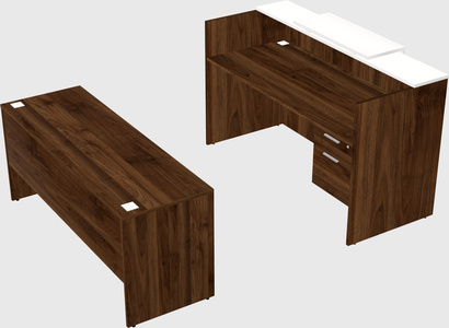 Modular reception desk