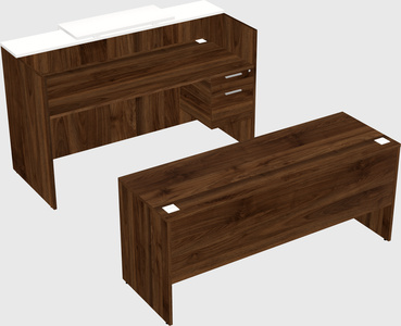 Modular reception desk
