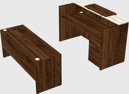 Modular reception desk