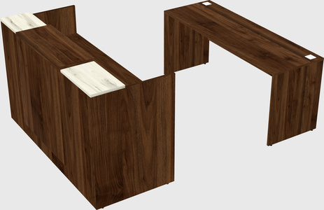 Modular reception desk