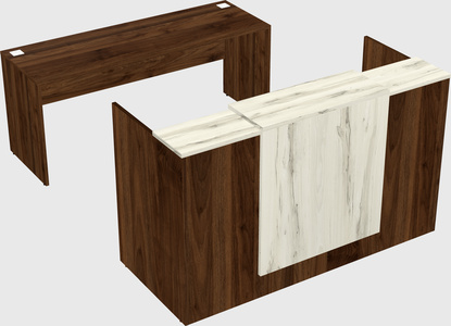 Modular reception desk