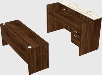 Modular reception desk