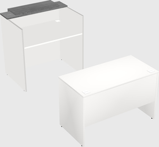 Modular reception desk