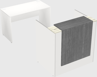 Modular reception desk