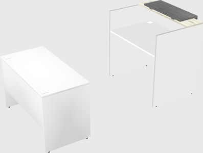 Modular reception desk
