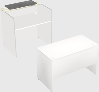Modular reception desk