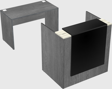 Modular reception desk