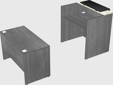 Modular reception desk