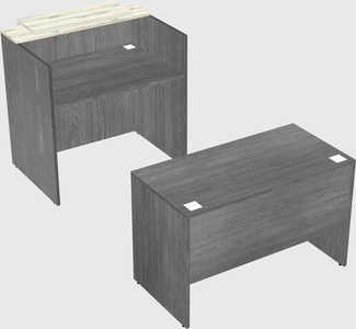 Modular reception desk