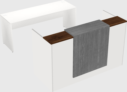 Modular reception desk