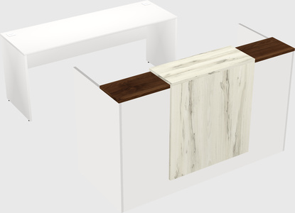 Modular reception desk