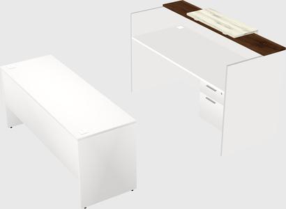 Modular reception desk
